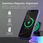 Custom Hypergear PowerFold Cube 3-in-1 Wireless Charging Stand with 15W Magnetic Wireless Fast Charge - 6