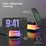 Custom Hypergear PowerFold Cube 3-in-1 Wireless Charging Stand with 15W Magnetic Wireless Fast Charge - 7
