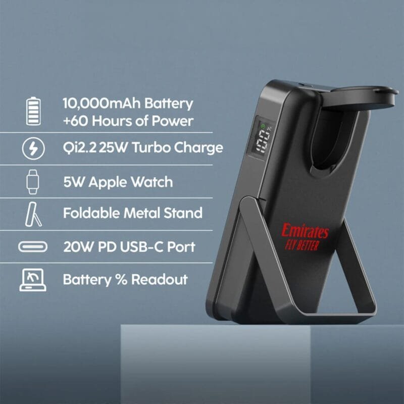 Custom MyCharge Cliqluxe Phone and Watch 10K Wireless Charger - 6