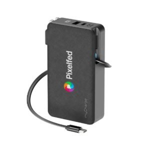 Custom MyCharge Retractacharger +10k All in One Powerbank