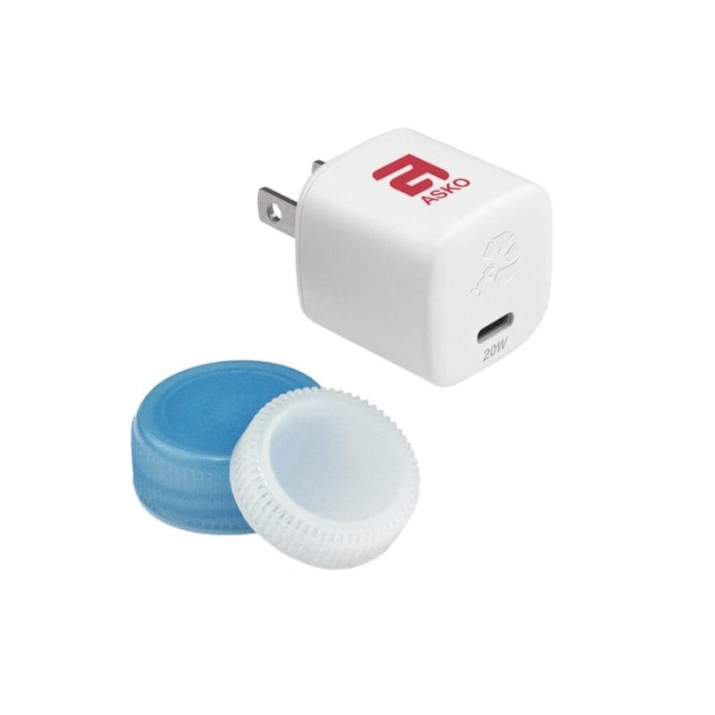 Custom Nimble Wally Subnano 20W USB-C Wall Charger - White - 2