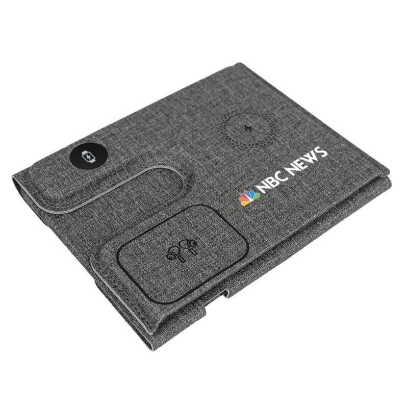 Custom Tangelo ChargePro 3" 1 Foldable Wireless Charger - 5