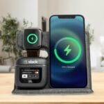 Custom Tangelo ChargePro 3" 1 Foldable Wireless Charger - 8