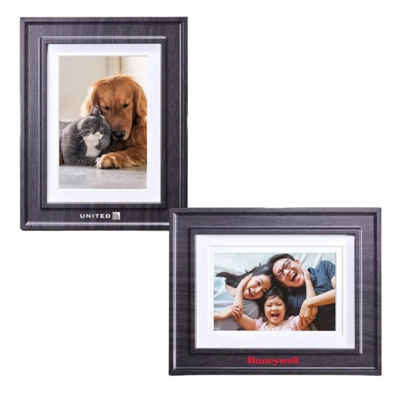 Custom iHome Picture Frame with 3 USB Chargers - 6