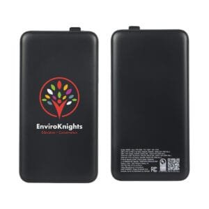 Custom Cavalier 10000mAh 20W PD UL Listed Power Bank with Retractable Charging Cab