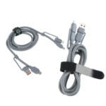 Custom Torque Flex 4-in-1 60W PD 59" Silicone Charging Cable - 5