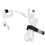 Custom Torque Flex 4-in-1 60W PD 59" Silicone Charging Cable - 7