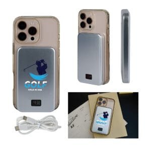 Custom Zeta 5000mAh UL Certified Wireless Power Bank