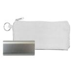 Custom Brushed Metal Tablet Power Bank Kit - 3