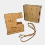 Custom Cork Qi - 3-in-1 Eco Friendly Wireless charger [Clearance] - 5