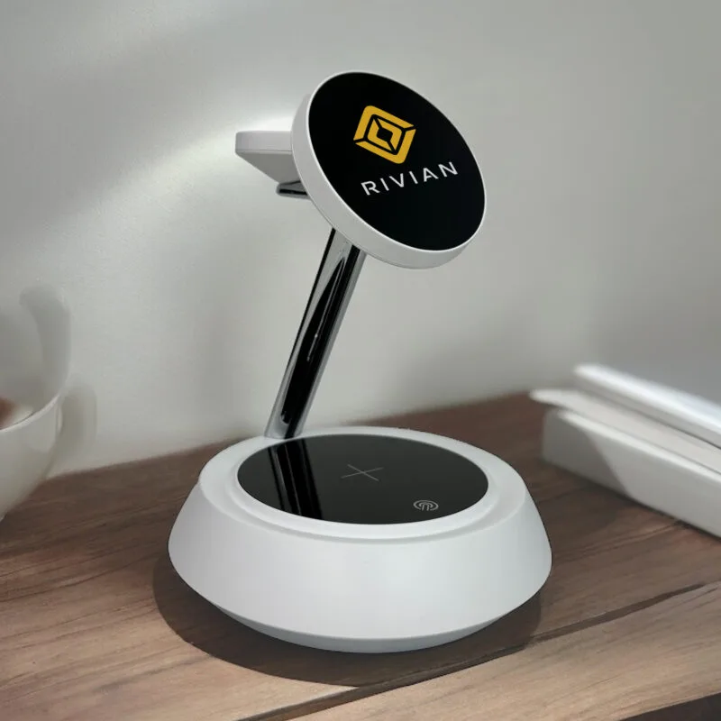 Custom PHOENIX QI - 3" 1 Desktop Charger - 2