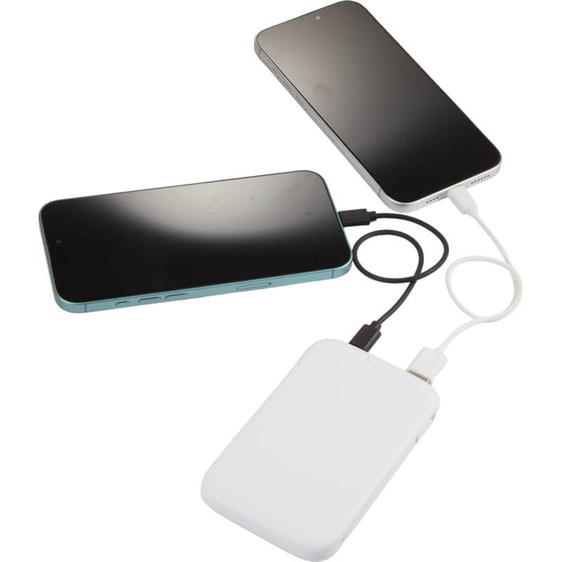 Custom UL Listed 5000 20W Power Bank with Integrated Cabl - 9