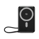 Custom iLive Powered Wireless 10K Power Bank with USB-C and Stand - Black
