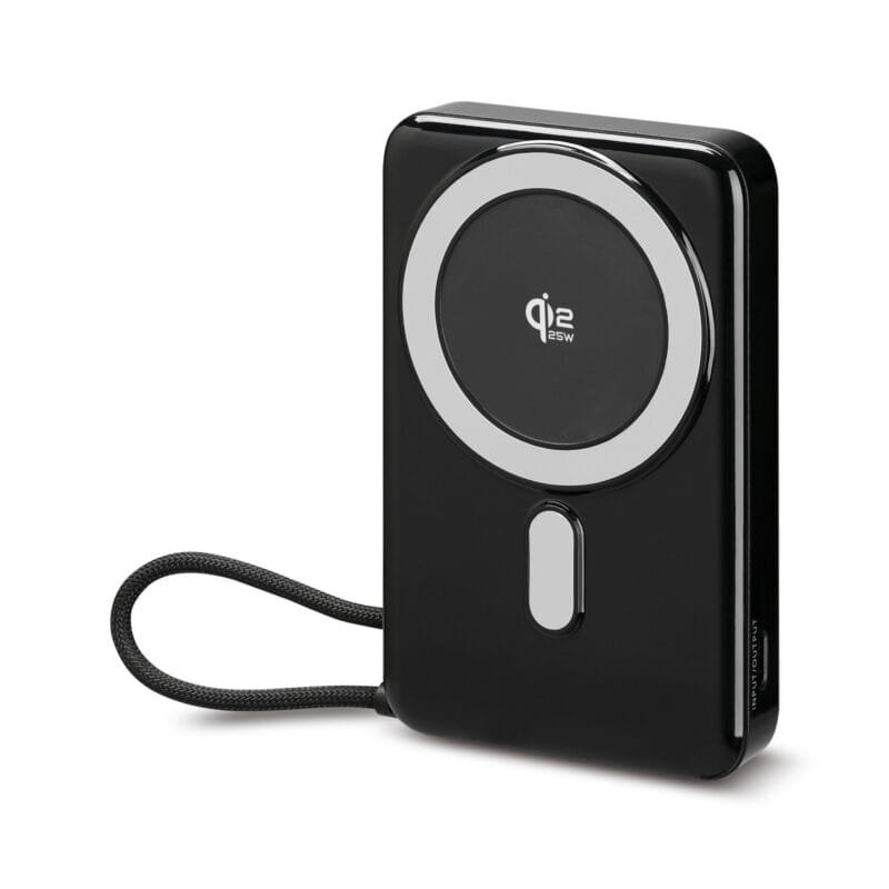 Custom iLive Powered Wireless 10K Power Bank with USB-C and Stand - Black - 3