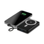 Custom iLive Powered Wireless 10K Power Bank with USB-C and Stand - Black - 9
