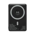 Custom iLive Wirelesss 10K Power Bank with Wireless and Watch charger - Black - 5