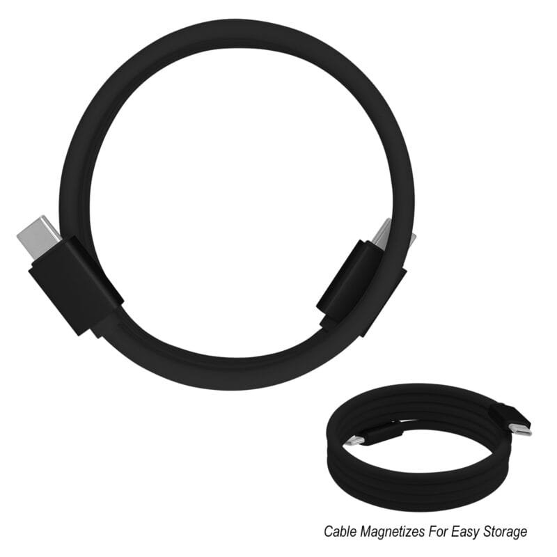 Custom 100w Magnetic Silicone Type-c Charging Cable - 1