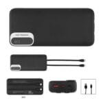 000 Mah Rabs Power Bank With Built-in Cables