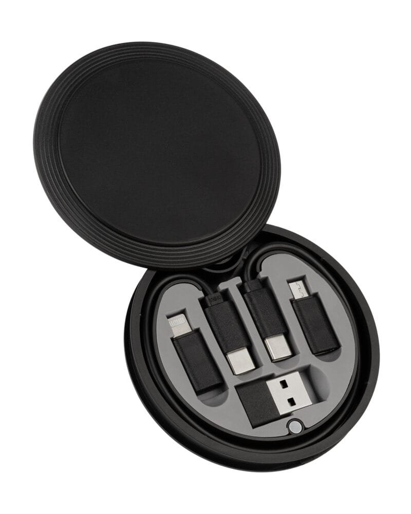 Custom 60W Eco Charging Cable Kit Keychain. - 4