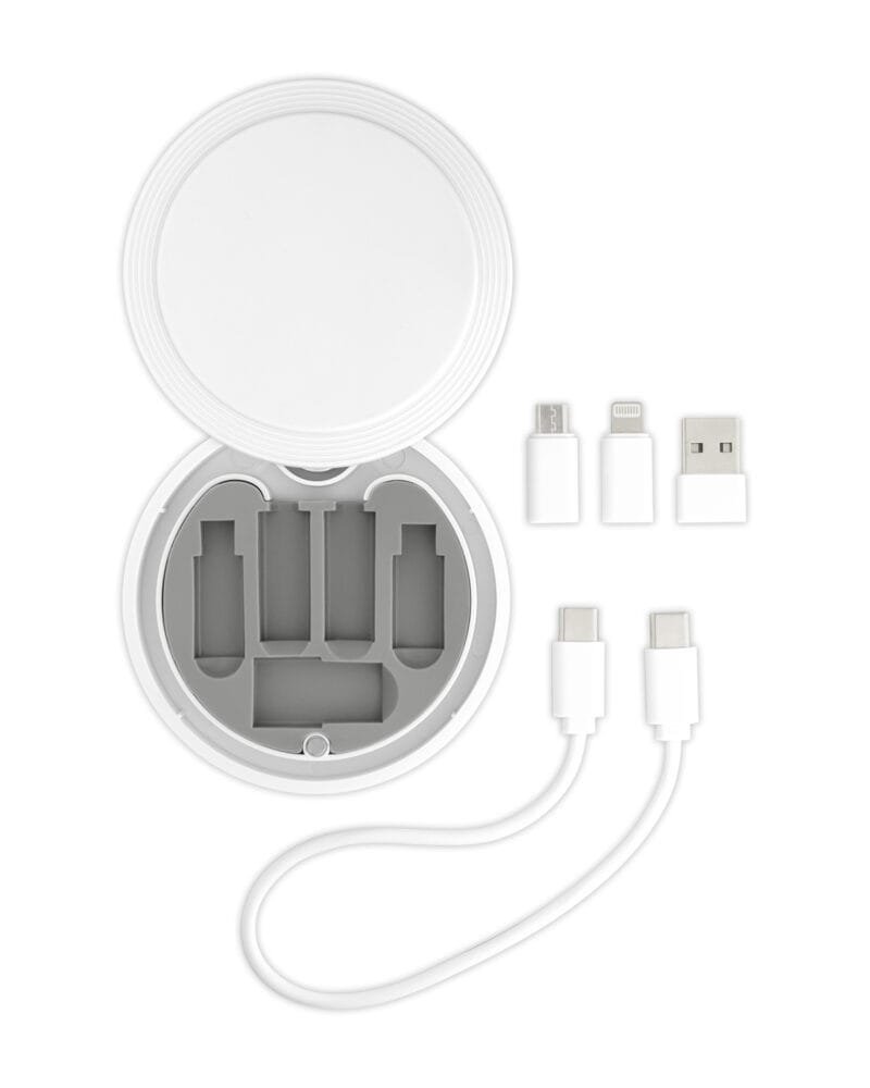 Custom 60W Eco Charging Cable Kit Keychain. - 7