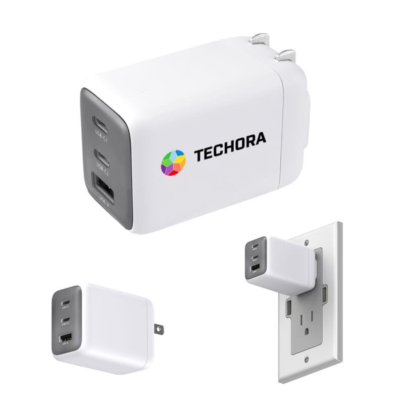 Custom 65w Pd Phonesuit® Gan Wall Charger - 3