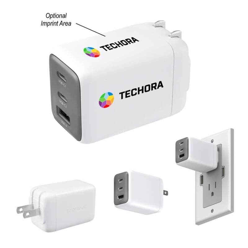 Custom 65w Pd Phonesuit® Gan Wall Charger