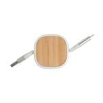 Custom BambooRetract 4-in-1 Charging Cable(Factory Direct) 10-12 Weeks - 1