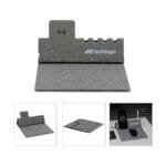 Custom EvoPad Charge 2 RPET Desktop Organizer / Wireless Charger