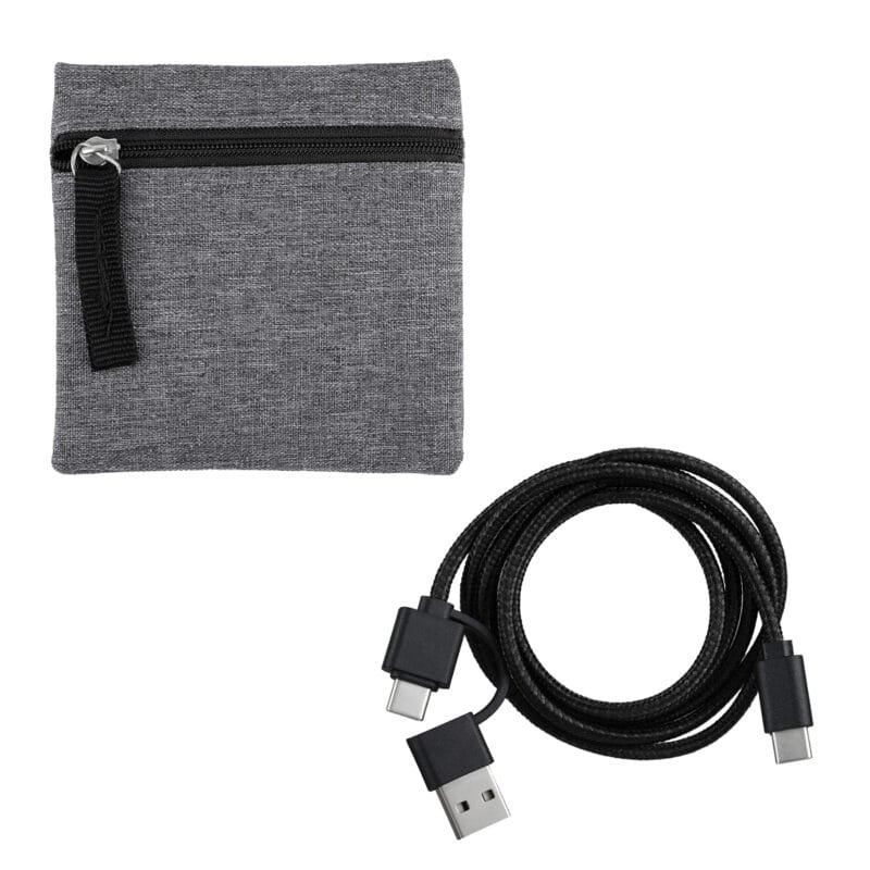 Custom RPET Fast Charging Cable Set - 1