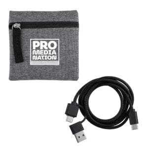 Custom RPET Fast Charging Cable Set