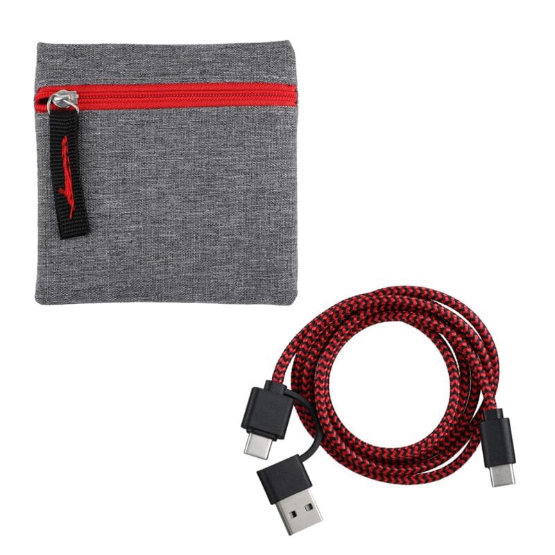 Custom RPET Fast Charging Cable Set - 9