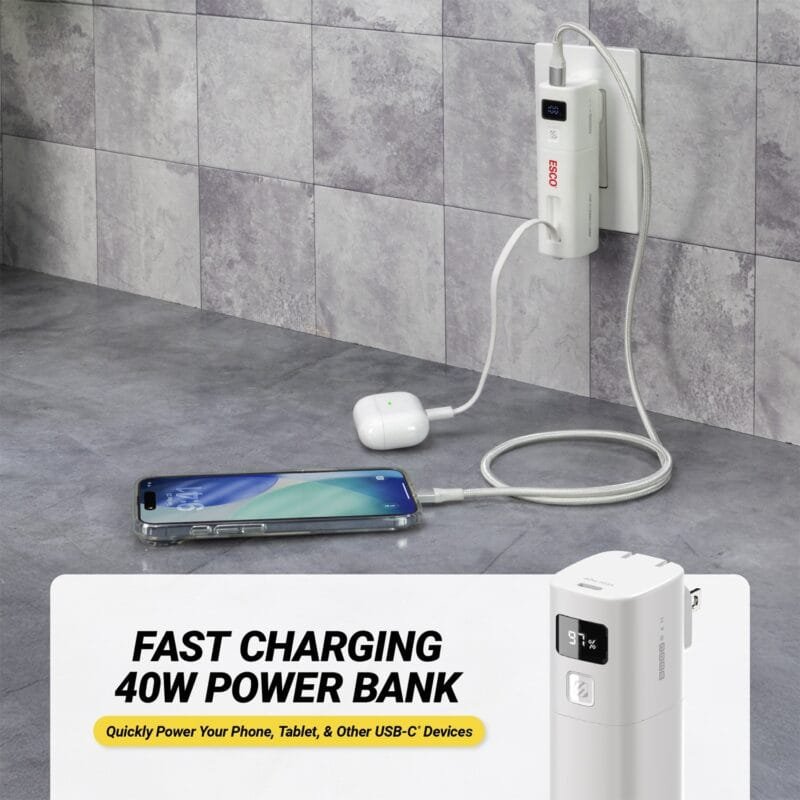 Custom Scosche® GoBat? 5K 3-in-1 Power Bank - 3