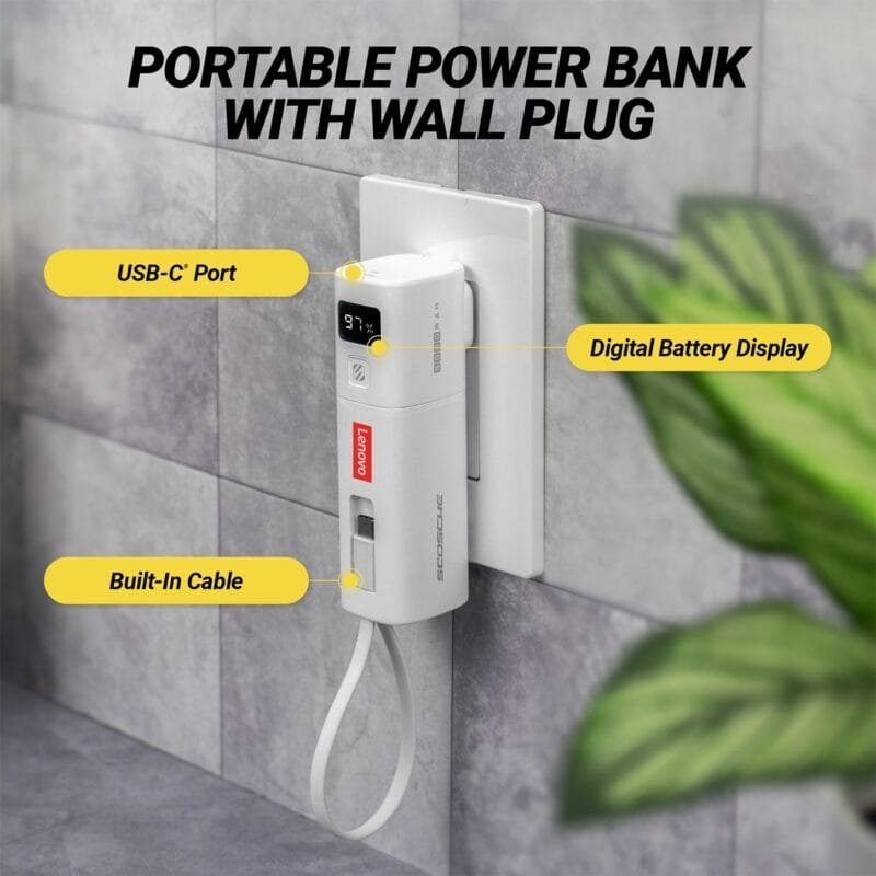 Custom Scosche® GoBat? 5K 3-in-1 Power Bank - 9