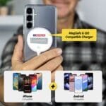 Custom Scosche® MagicMount? Chargepad Kick Wireless Charger - 4