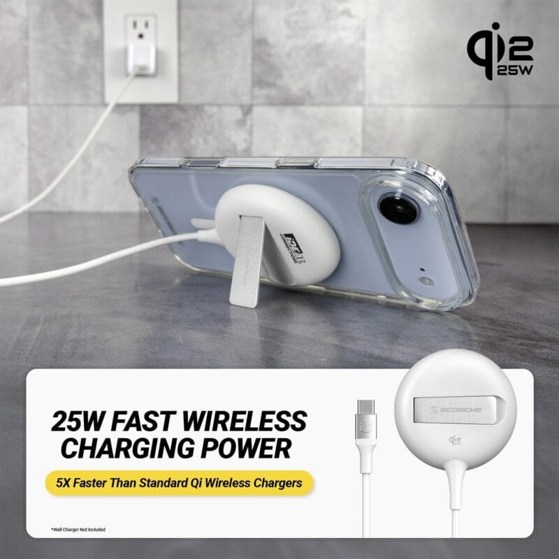 Custom Scosche® MagicMount? Chargepad Kick Wireless Charger - 5
