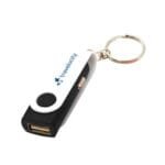 Custom Swivel USB Car Charger - 2