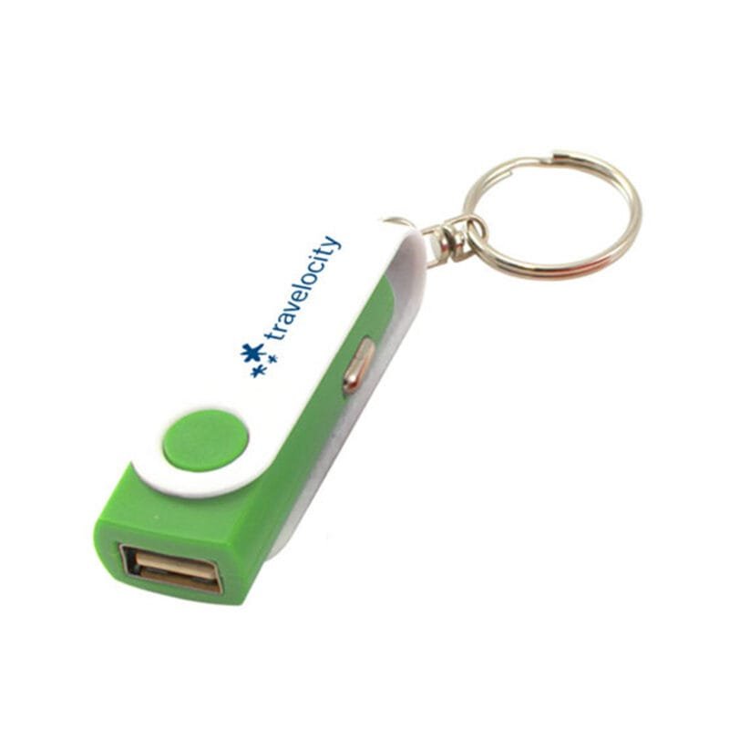 Custom Swivel USB Car Charger - 4