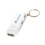 Custom Swivel USB Car Charger - 5
