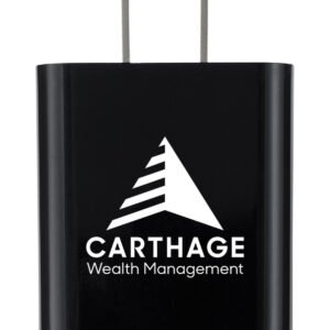 Custom 20W USB-C Dual Wall Charging Adapter