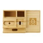 Custom Bamboo Fast Wireless Charging Dock Station
