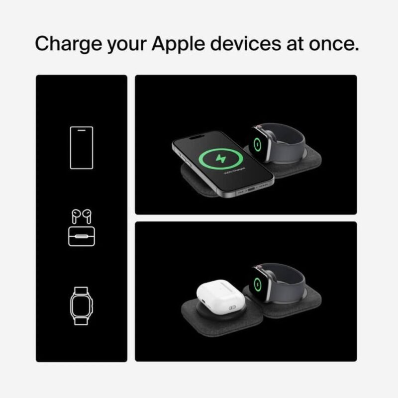 Custom Belkin 2-IN-1 Magnetic Charging Travel Pad - 6