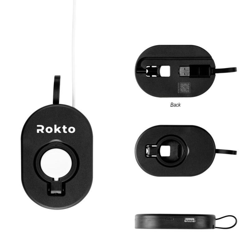 Custom Charging Hub With Wireless Watch Dock - 2