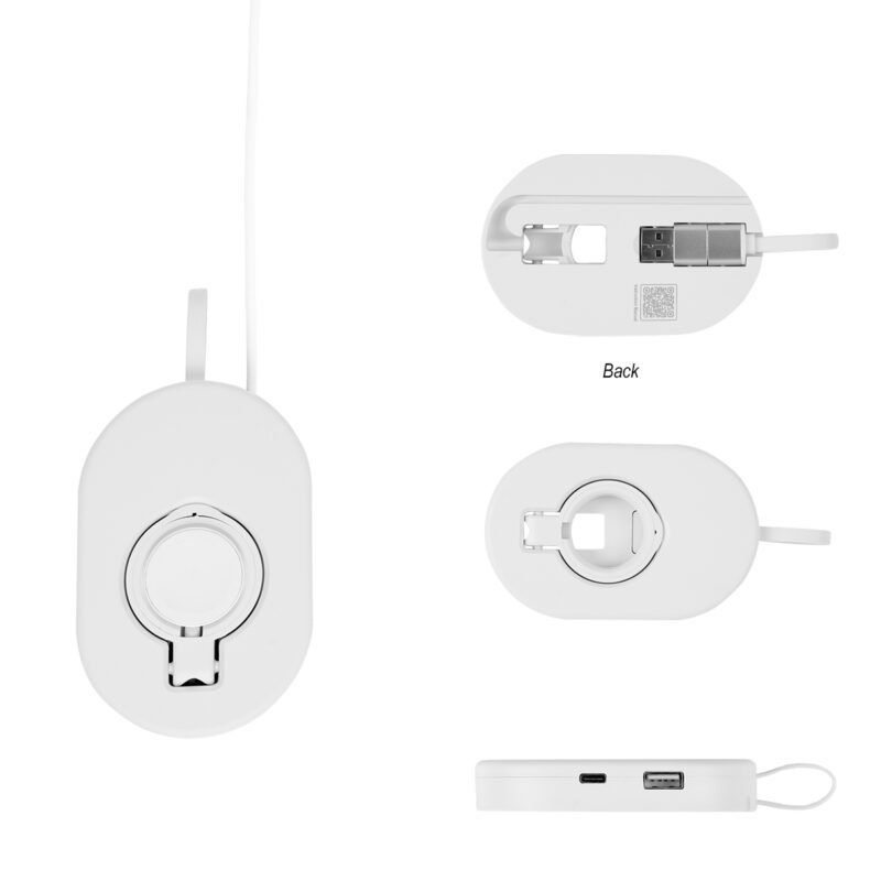 Custom Charging Hub With Wireless Watch Dock - 3