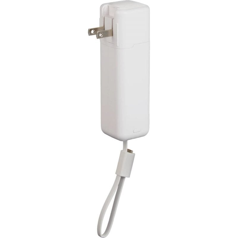 Custom ETL Listed 5000 mAh 20W PD Power Bank with AC Plug - 8