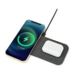 Custom Eden Wireless Dual Charging Pad - Charcoal Heather - 2