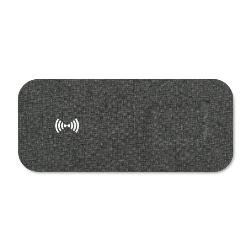 Custom Eden Wireless Dual Charging Pad - Charcoal Heather - 3