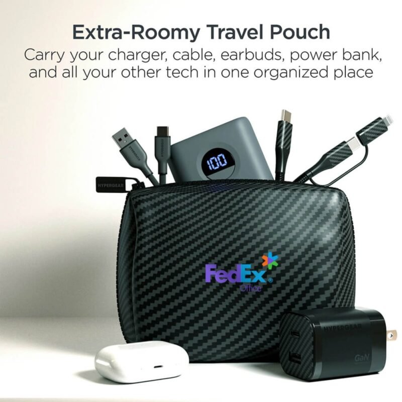 Custom Hypergear Charging Kit with Travel Pouch - 2