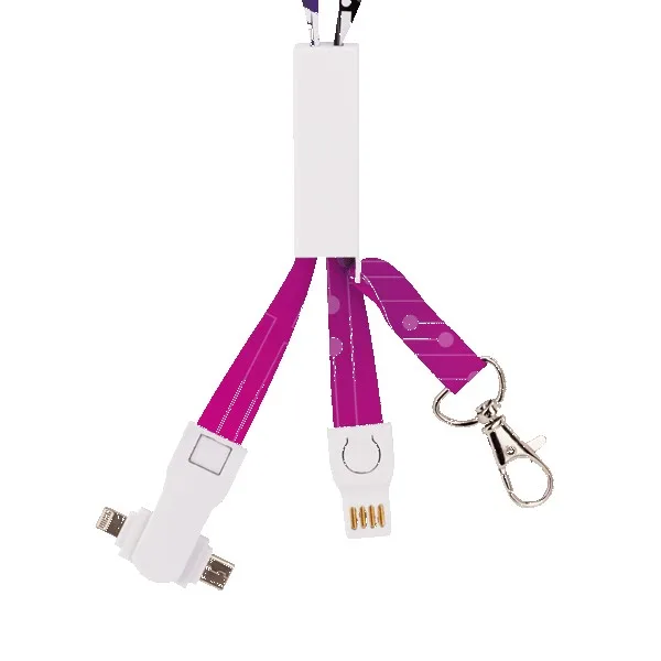 Custom IMPORT 3-in-1 Charging Lanyard - 3
