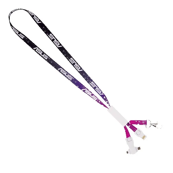 Custom IMPORT 3-in-1 Charging Lanyard - 4