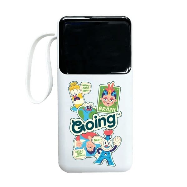 Custom LED Display 10000mAh Power Bank - 2
